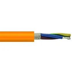 H07BQ-F 4G1,5 - PUR-Leitung, orange, Meterware