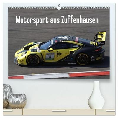 Motorsport aus Zuffenhausen (hochwertiger Premium Wandkalender 2027 DIN A2 quer), Kunstdruck in Hochglanz