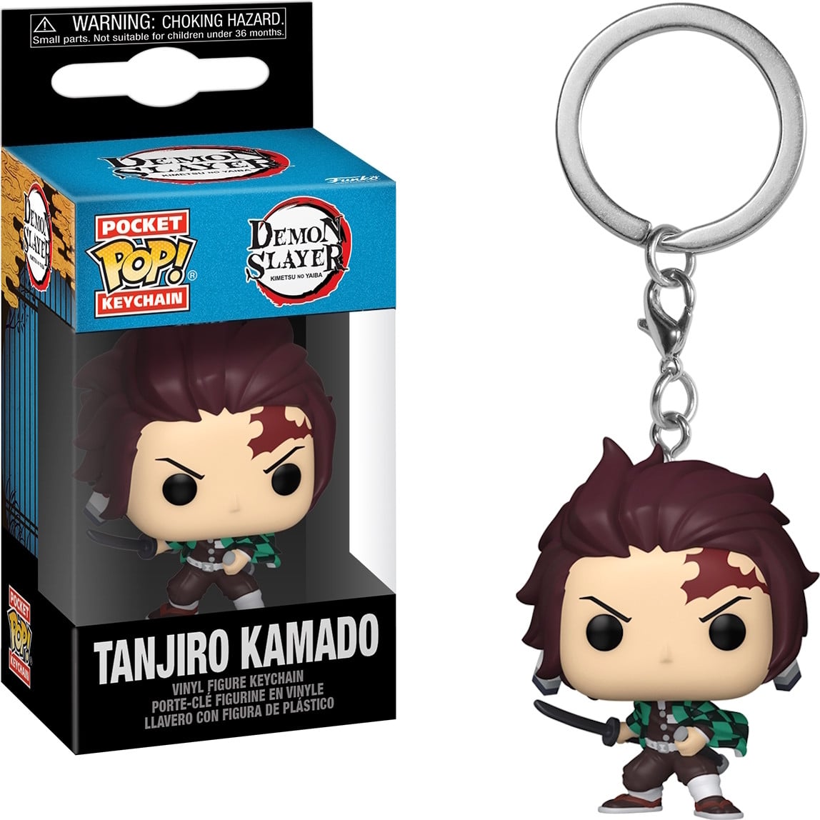 Funko Pocket POP! Demon Slayer Tanjiro Kamado Sleutelhanger