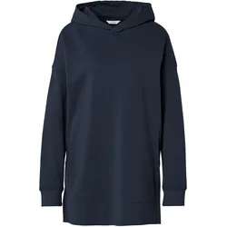 Tchibo - Langes Kapuzen-Sweatshirt - Damen - Gr. M - dunkelblau