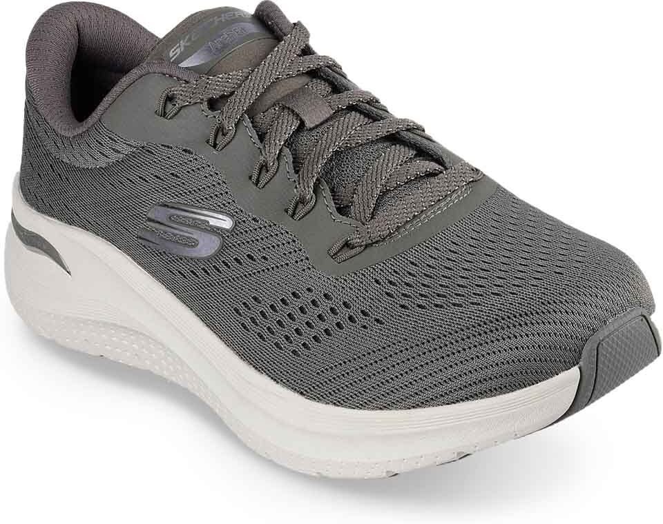 Skechers Arch Fit 2.0 - Big League -kävelykengät (naiset) - Olive, 36
