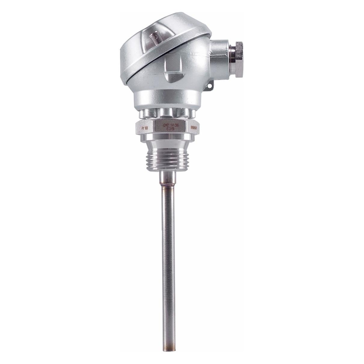 Jumo Widerstandsthermometer, 1xPt100 zl, 6x100mm, G 1/2, -50.+400°C (00055693)