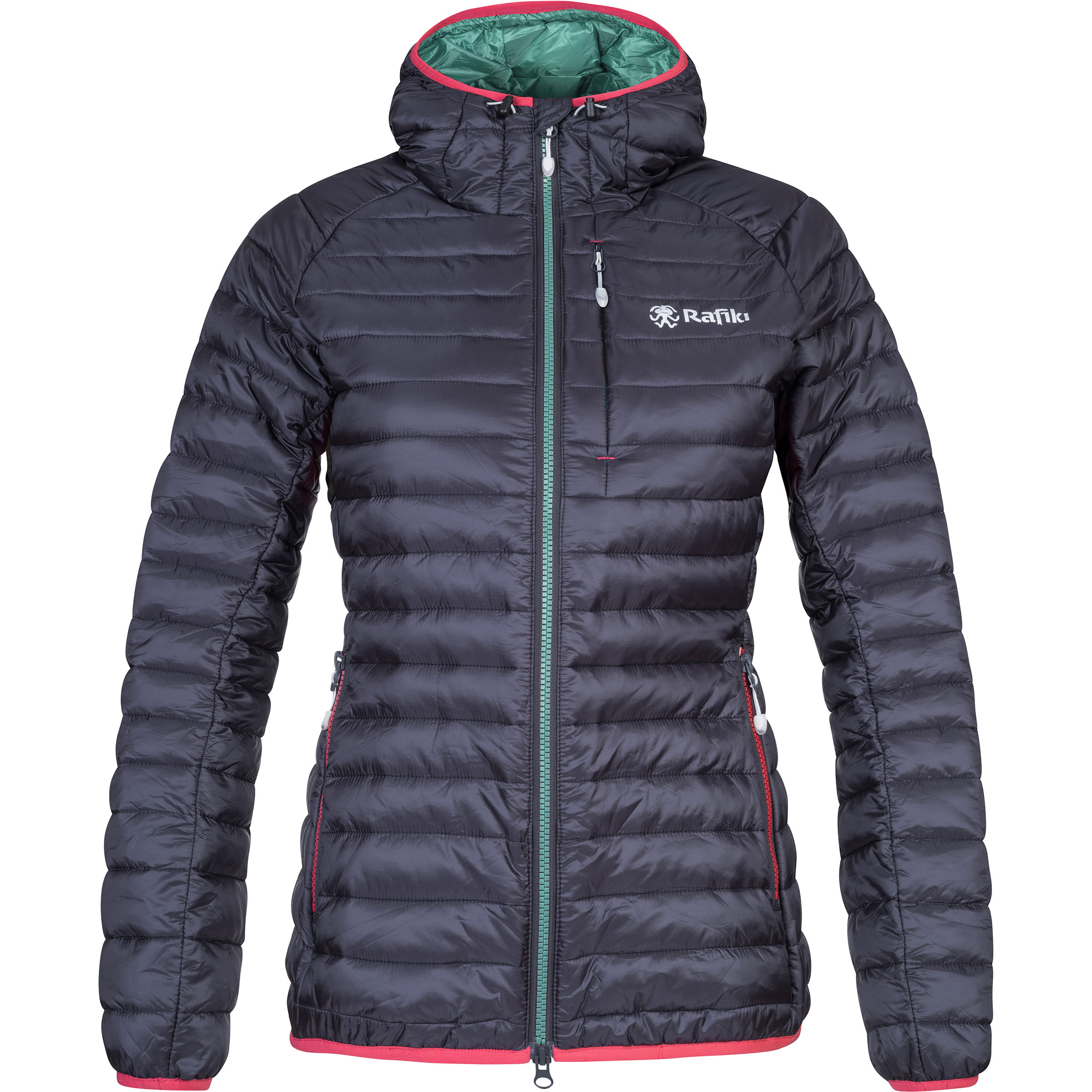 Rafiki Darcy Damen Isolationsjacke blau Größe L Bouldern | Klettersteig Klein verpackbar Wasserabweisend