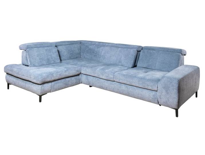 Set one by Musterring Ecksofa SET ONE 3400, blau, Stoff