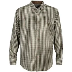 Percussion Hemd Child's Checked Shirt, Braun, 104