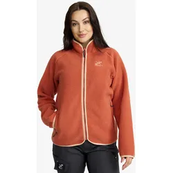 Canyon Full-zip Pile Fleece Damen Bruschetta/Maple Sugar, Größe:3XL - Damen > Oberteile > Fleece & Midlayers - Orange