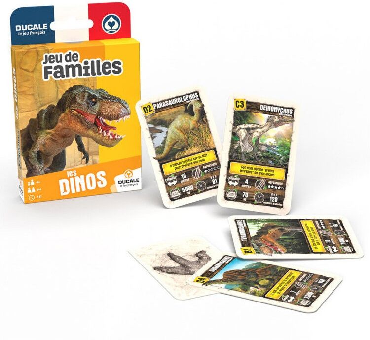 Jeu de 7 Familles Les Dinosaures - Ducale