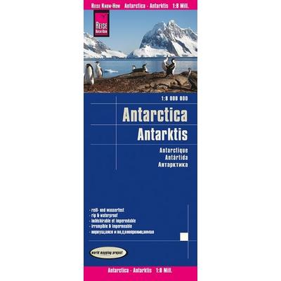 Reise Know-How Landkarte Antarktis / Antarctica (1:8.000.000), Sonstige von Reise Know-How Verlag Peter Rump, Reise Know-How Verlag Peter Rump GmbH,