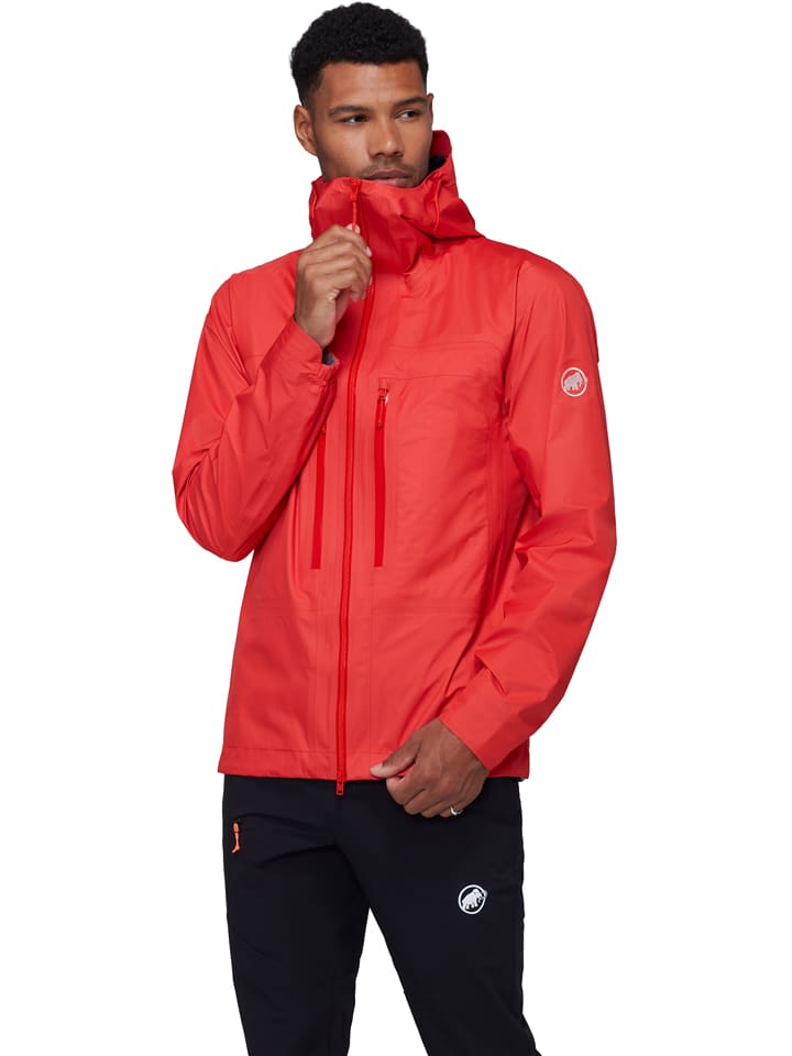 Mammut Funktionsjacke "Taiss Light HS" in Rot - XL