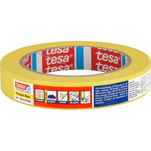 Tesa Kreppband 4334, Professional Precision Mask, 19mm x 50m, für Innen und Außen