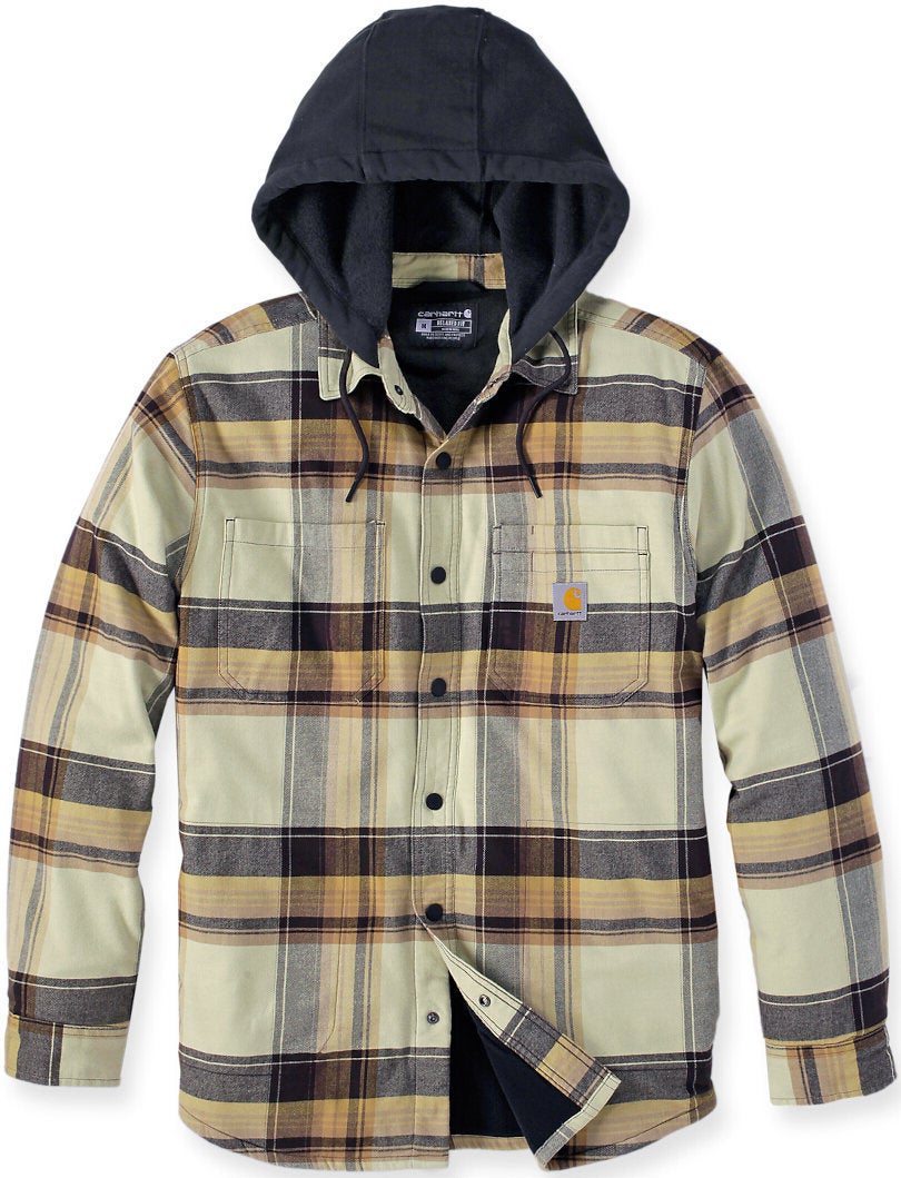 Carhartt Rugged Flex Flannel Hooded Hemd 105938-B10-S007