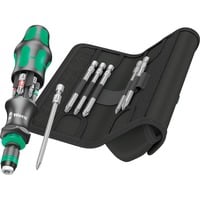 Kraftform Kompakt 20 Tool Finder 2, 13-teilig, Bit-Satz schwarz/grün, integriertes Magazin