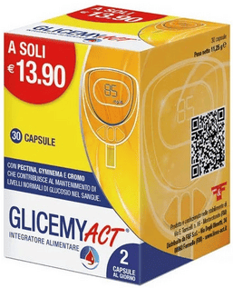 Linea Act Glicemy Act integratore Per La Glicemia 30 Capsule