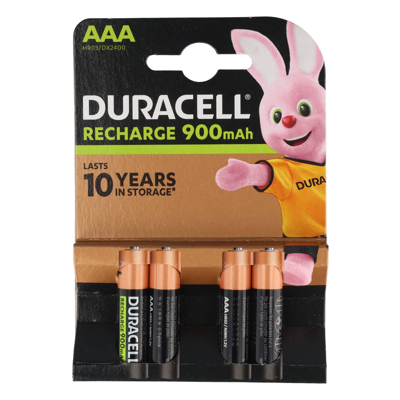 Duracell Recharge Ultra AAA NiMH Micro 850mAh 4-pack