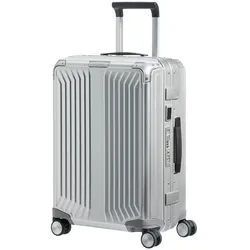 Samsonite Handgepäckkoffer Lite-Box Alu Spinner 55cm silber - 55
