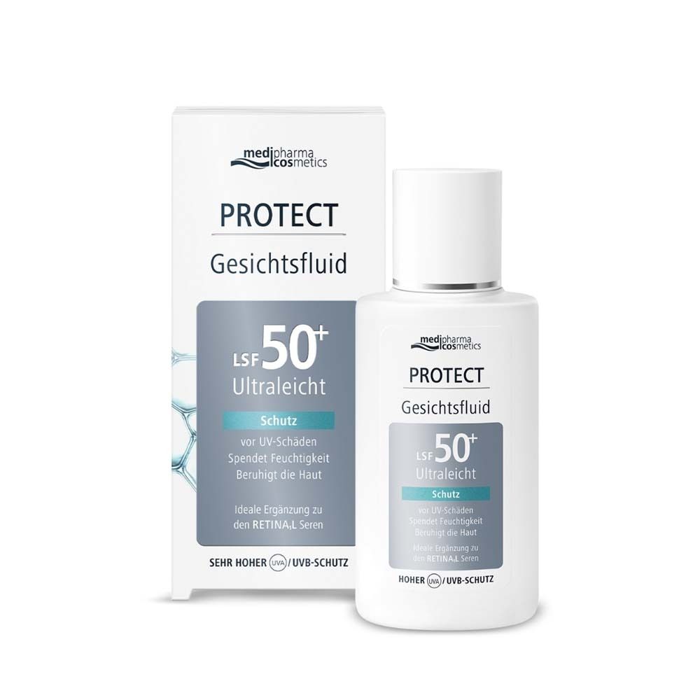 Medipharma cosmetics Protect Gesichtsfluid LSF 50+ 50 ml Creme