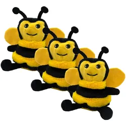 Aumüller Katzenspielkissen mit Katzenminze, Hummel Maggie, 3er Set - Spielkissen für Katzen