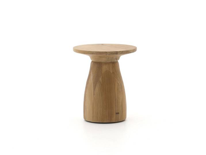 Loungetafel SUNS Rond Tuintafel Teakhout Ø40cm Kees Smit