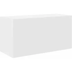 vidaXL Bad-Wandschrank Weiß 60x25x30 cm Holzwerkstoff