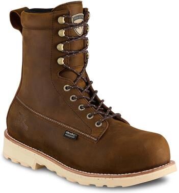 "Irish Setter By Red Wing Wingshooter ST 8"" NT WP (Men's) Work in Brown, Size 8.5 E2, Leather"