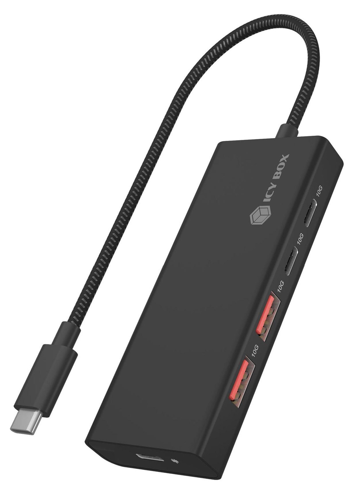 Icy Box IB-HUB1436-CPD USB 3.2 Hub met 4 poorten