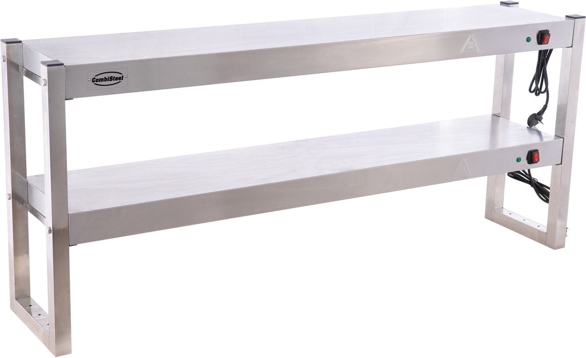 CombiSteel Verwarmde Etagere met 2 Niveaus 1500 - 7539.0055