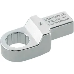 Stahlwille Ringeinsteckwerkzeug 732/40 18 Schlüsselweite 18 mm 14 x 18 mm - 58224018