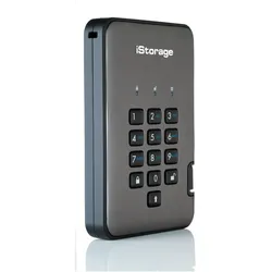 iStorage diskAshur Pro2 (1 TB), Externe SSD, Grau