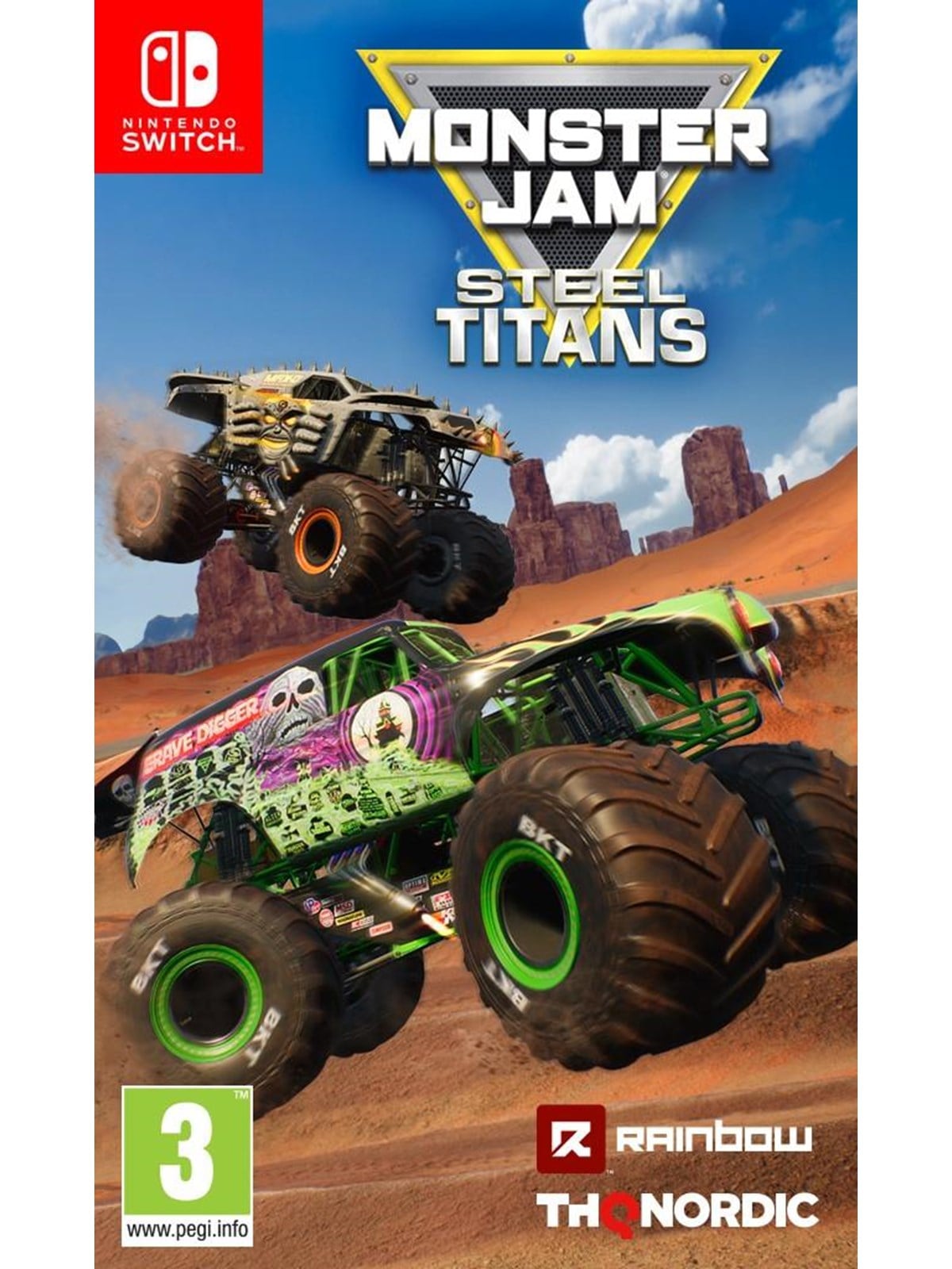 Monster Jam: Steel Titans - Nintendo Switch - Rennspiel - PEGI 3