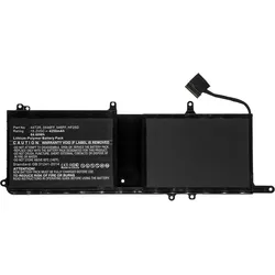 CoreParts Laptop Battery for DELL (4250 mAh), Notebook Akku, Schwarz