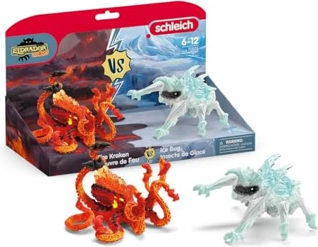 Schleich 70826 Eldrador Creatures Eiskäfer vs Feuerkrake
