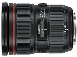 Canon EF 24-70mm 2.8 II L USM   Noir - Refurbished