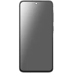 Samsung LCD + Touchglas mit Chassis (Display, Samsung Galaxy A56), Mobilgerät Ersatzteile, Schwarz, Grau