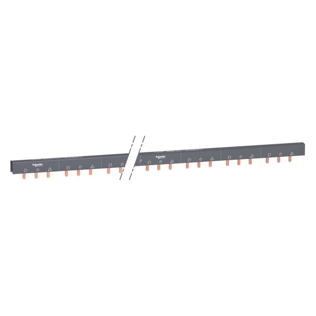 Schneider Electric Acti9 Cutable Comb Busbar 3+Aux 57 Mod (A9XAH357)