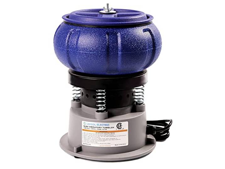 Leegol Electric Vibrationsbecher, 2,3 kg, zum Polieren kleiner Metallteile (2,3 kg Becher)