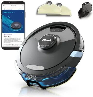 Shark RV2620WDUK Matrix Plus Robot Vacuum Black/Silver