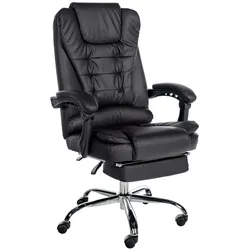 CLP Bürostuhl Oxygen Kunstleder   Farbe: schwarz, Material: Kunstleder