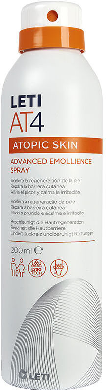 Leti Pharma LETIAT4 Atopic Skin Advanced spray emoliente 200 ml