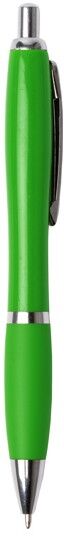 Stylo personnalisé en ABS avec bouton-poussoir Merlin Vert fougère BLUE INK