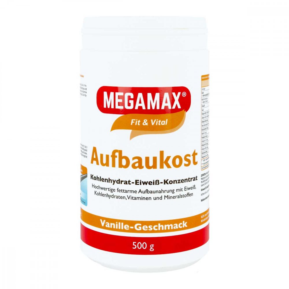 Megamax B.V. Megamax Aufbaukost Vanille Pulver 03246523