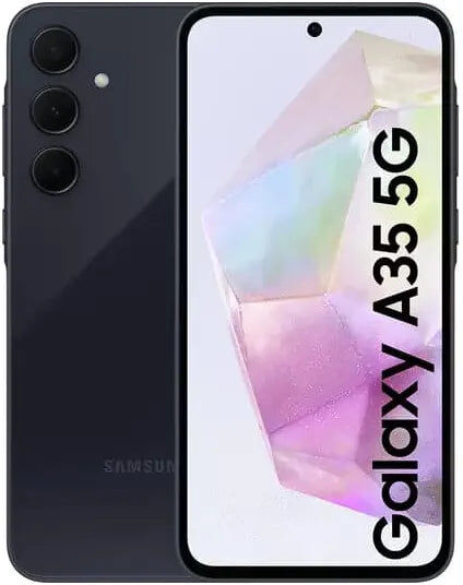 SAMSUNG Galaxy A35 5G 128GB 6GB Awesome Navy SIM-Free Unlocked Mobile Phone (International Model), Used - Very Good