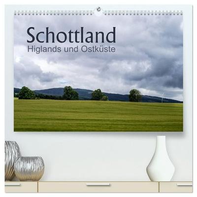 Schottland Highlands und Ostküste (hochwertiger Premium Wandkalender 2027 DIN A2 quer), Kunstdruck in Hochglanz
