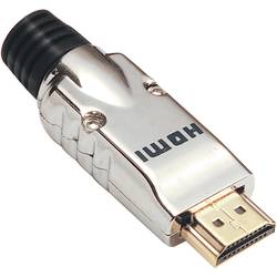 BKL Electronic 0905002 HDMI-Steckverbinder Stecker, gerade Polzahl: 19 Silber 1 St.