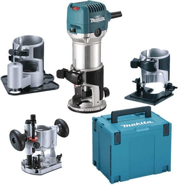 Makita RT0702CX3J multifunctionele freesmachine