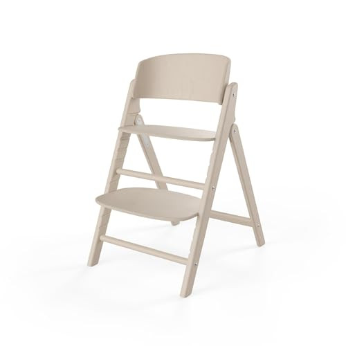 CYBEX Gold CLICK&FOLD kinderstoel 3-in-1 set met Gold Bouncer Nest en babyset, Light Natural/Beukenhout
