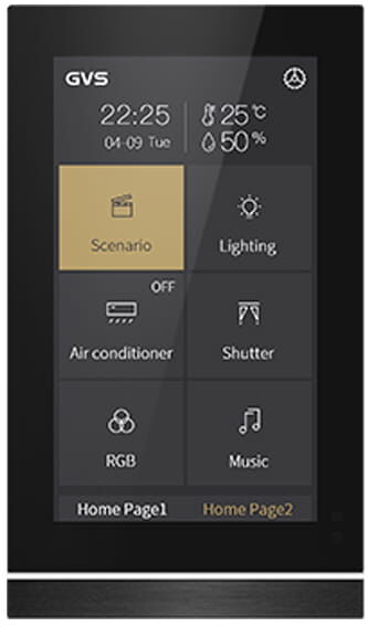 GVS SMART CHTF-5.0/15.5.21.KNX Smart Touch V50s.Display 5",480x854