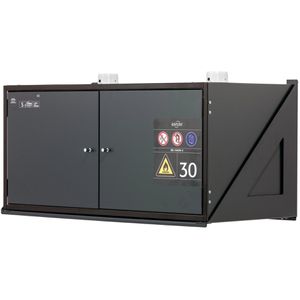 asecos Gefahrstoffschrank S-Classic 30, 32467-912, Feuerwiderstand Typ 30, anthrazit, (B/H/T) 99,5 x 48,2 x 47cm