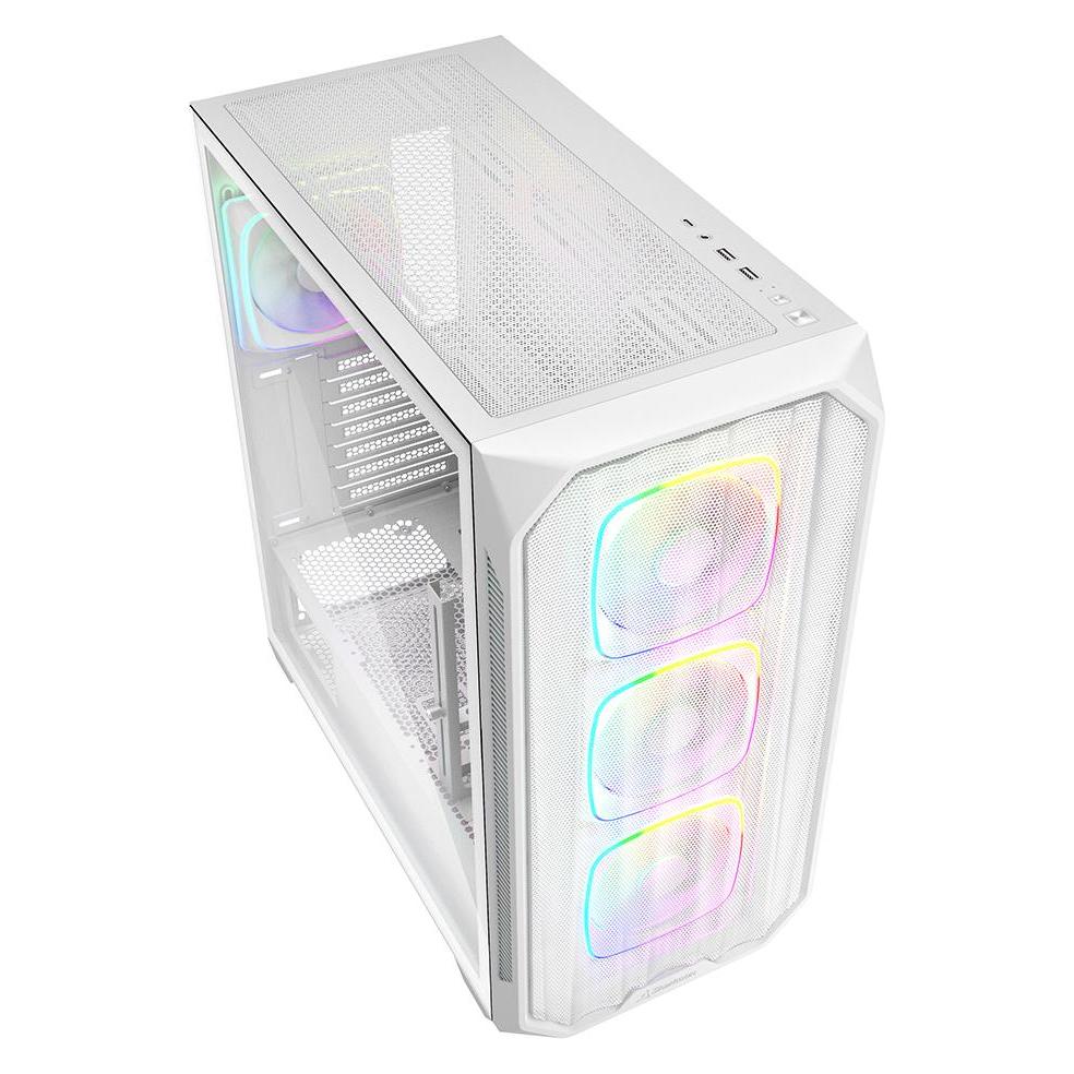Sharkoon AK5 RGB White ATX (weiss) (ATX, mATX, Mini-ITX) (4044951041688)