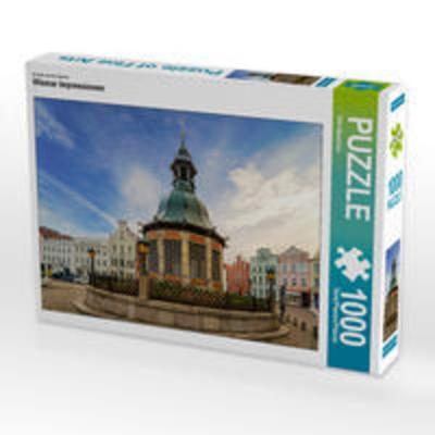 CALVENDO Puzzle Wismar Impressionen 1000 Teile Lege-Größe 64 x 48 cm Foto-Puzzle Bild von Dirk Meutzner