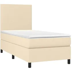 vidaXL, Boxspringbett, Jaburos (Vertikale Streifen) (200 x 200 cm)
